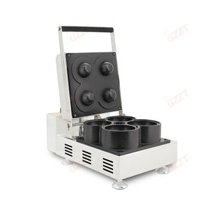 เครื่องทำวาฟเฟิลญี่ปุ่นเคลือบสารกันติด รุ่นใช้ในเชิงพาณิชย์ รูปทรงหน้าอกผู้หญิง เครื่องทำวาฟเฟิลรูปทรงหน้าอกใหญ่ เครื่องทำวาฟเฟิลรูปถ้วยไอศกรีม เครื่องทำขนมไทยากิ - Product Image 1