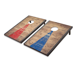 Ensembles de <span class=keywords><strong>Cornhole</strong></span> portables-Choisissez des planches de 4x2 pieds ou 3x2 pieds, comprend 8 sacs de haricots, un étui de voyage et des règles de jeu (choix de style) - Product Image 1