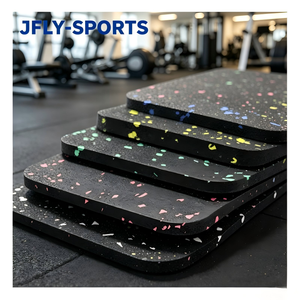 Tapete de caucho EPDM de alta resistencia con función antivibración para gimnasios comerciales, estudios de crossfit, sitios de fitness comunitarios al aire libre. - Product Image 1