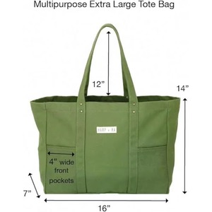 Muestra Gratuita: Bolsa de Transporte para Leños con Asas Largas, Bolsa de Lona Encerada para Leños de Leña - Product Image 3