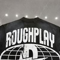 Pakaian Pria Streetwear Hip Hop Retro Acid Wash Rough Play Kaos untuk Pria Berkualitas Tinggi Cetak Tengkorak Gothic Lengan Pendek Grosir