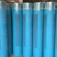 Tuyaux de puits profond en PVC haute pression DN80 DN150 DN100 pour l'alimentation en eau, filtre en plastique PVC 110 mm