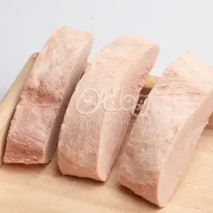 Cubes de poitrine de canard lyophilisés à haute teneur en protéines naturelles friandises pour chiens dents propres collations lyophilisées pour chiens