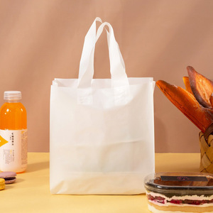 Thời trang nhựa gói túi tùy chỉnh LDPE nhựa mua sắm bao bì túi xách tay với xử lý - Product Image 6