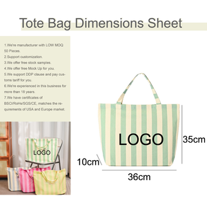 Bolsa de compras de lona al por mayor, ecológica, reutilizable, para compras en el <span class=keywords><strong>supermercado</strong></span> y uso diario. - Product Image 4