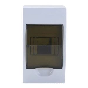 4 Module Wall <b>Mounted</b> Switchboard With Transparent Door Terminal <b>Block</b> - Product Image 2