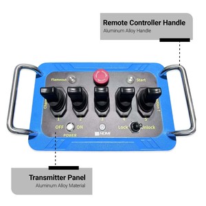 Control Remoto Hidráulico para Maquinaria de Construcción en Ingeniería de Presas - Product Image 1