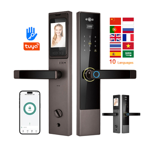 Video <span class=keywords><strong>intercom</strong></span> thông minh Keyless vân tay Home khóa điện mật khẩu kỹ thuật số thẻ sinh trắc học ngón tay in thông minh Ổ khóa cửa - Product Image 1