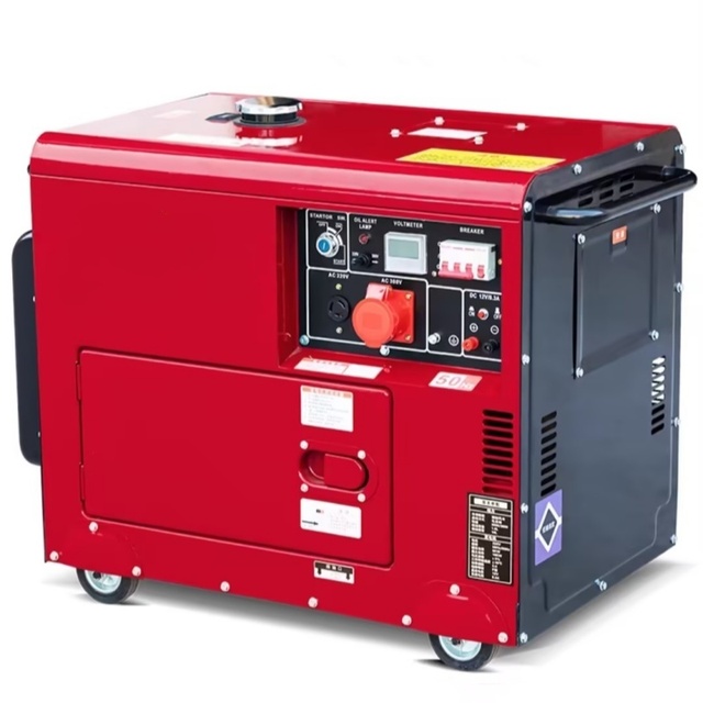 YHS 5kw diesel Silent Run 5kva Generator 220V Portable Wholesale Single Phase 50HZ