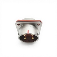 Conector Eléctrico Circular de la Serie Y50DX, Enchufe Hembra de 4 Polos Y50DX-1804TK2 Y50DX-1804ZJ10
