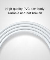 Harga Pabrik Kabel Data PVC Putih 2.1A Fast Type C Charger Android untuk Ponsel Redmi VIVO & Penggunaan Komputer