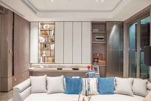 Hệ thống kệ sách toàn tường cao cấp đơn vị Kệ sách treo tường cho tủ phòng khách - Product Image 2