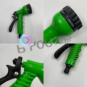 Tuyau d'arrosage léger et extensible en cuivre avec nouvelle poche de rangement, 50 pieds, idéal pour la réparation et l'arrosage de pelouse - Product Image 5