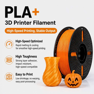 Filamento PLA Plus de 1.75 mm de Diámetro de Alta Precisión, Extrusión Estable Sin Obstrucciones, Filamento PLA para Impresora 3D FDM, Impresión Suave - Product Image 1