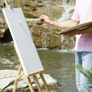 Tablero de lona de galería estirada de algodón blanco de tamaño personalizado con impresión UV para pintar - Product Image 4