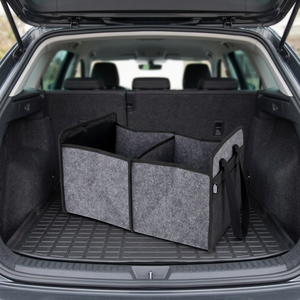 Organizer per Sedile Posteriore Auto in Feltro Riciclato Certificato GRS, Soluzione di Stoccaggio Pieghevole Modello 120664-1 - Product Image 2