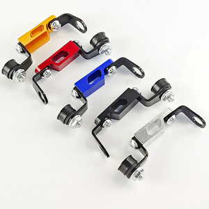Qiangye Oil Can Holder 80mm Aluminum Alloy Motorcycle Brake Modification <b>Bracket</b> Black Red Blue <b>Silver</b> Gold - Product Image 2