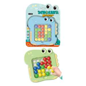Nueva llegada <span class=keywords><strong>dinosaurio</strong></span> de dibujos animados mini sabiduría cuenta rompecabezas juguete educativo juegos de mesa color forma <span class=keywords><strong>Juego</strong></span> a <span class=keywords><strong>juego</strong></span> para niños - Product Image 3
