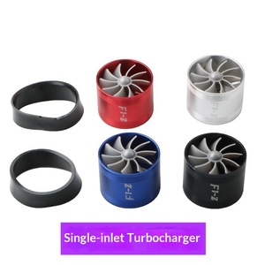 ユニバーサルシングルスーパーチャージャータービンターボファン65-75mmエアインテークガス燃料節約装置（車用）新車部品 - Product Image 3