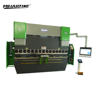 Plieuse CNC professionnelle de 160 tonnes, 3,2 mètres, programmation graphique DA66S, haute précision de pliage