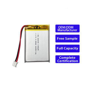 リテールESL用603448 <span class=keywords><strong>1150mAh</strong></span> <span class=keywords><strong>3.7V</strong></span> LiPoバッテリー超薄型Desigバッテリーリチウム - Product Image 1