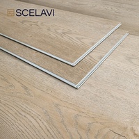 Revêtement de sol en vinyle de luxe Diy Friendly Spc Click Flooring Easy Click Lock Snap-in Durable Carreaux de sol en PVC imperméable pour salle de sport intérieure