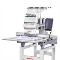 Machine à broder numérique multifonctionnelle informatisée à tête unique 12/15 aiguilles, idéale pour les imprimeries – Offre spéciale USA à prix avantageux