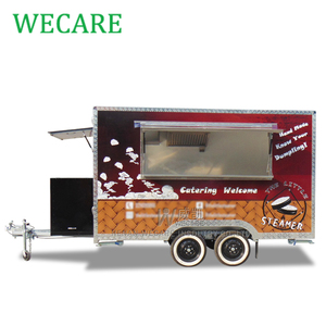 Mobile di strada airstream fast food camion concessione bbq rimorchio cibo chiosco van rimorchio - Product Image 3
