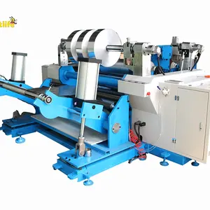 High Speed Technology Automatic Cling Film Aluminum Foil Slitter Rewinder Machine