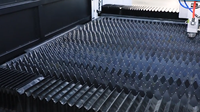 Máquina de Corte por Láser de Fibra, Cortadora Láser de Fibra CNC Pequeña 1390 1610 1KW 2KW 3KW para Acero Inoxidable, Acero al Carbono, Aluminio, Hierro y Metal
