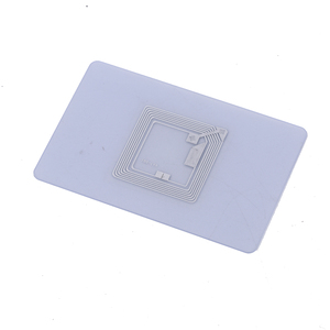125Khz stampabile rfid PVC vuoto nfc mate biglietti da visita telefono qrcode bianco lucido t5577 rfid card - Product Image 4