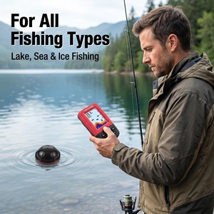 Détecteur de poissons sans fil par sonar, modèle 0825, détecteur de poissons sous-marin portable, 125 kHz, portée de 0,6 à 30 m, pour la pêche en lac, en mer, sur glace, en plein air - Product Image 6
