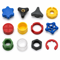 P&M Kundenspezifische Spritzgegossene Kunststoffknöpfe, Muttern, Ringe und Kappen - OEM PP ABS Nylon Mehrfarbige Hardware-Teile Hersteller