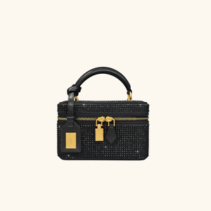 Sac à main en PVC gaufré imitation crocodile avec doublure en PVC, orné de diamants, petit format carré, durable, pour usage quotidien, pour femmes, bureau, affaires, voyages - Product Image 5