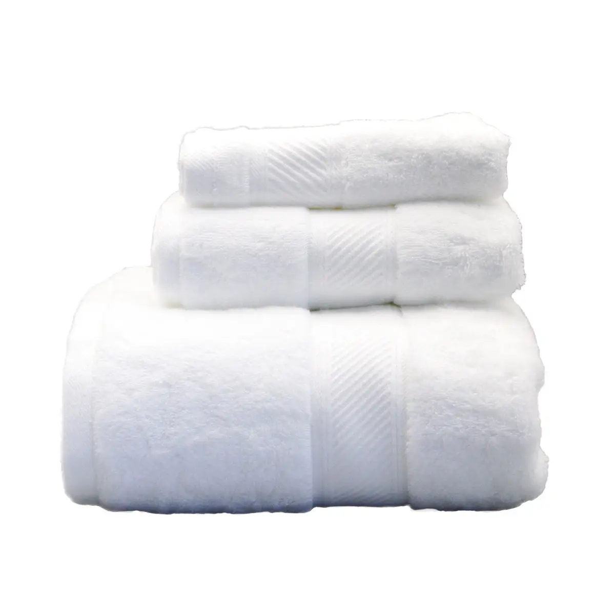 दीदा अच्छी गुणवत्ता वाला होटल 100% सूती हाथ तौलिया सेट