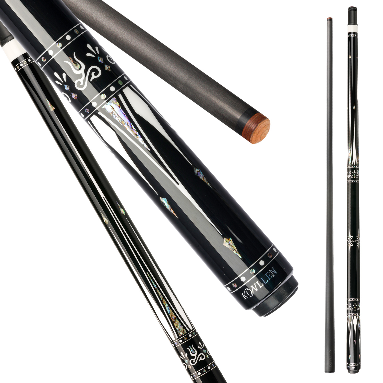 限定品KONLLEN by J.flowers cue KL-01FB(黒)