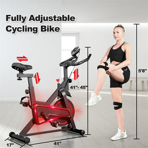 Cuscino del sedile comodo per interni palestra allenamento bici da ciclismo magnetico cyclette - Product Image 6