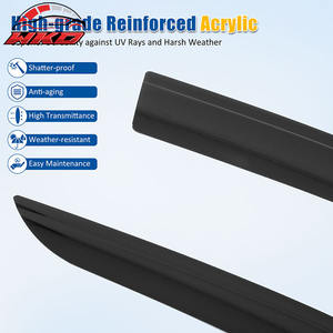 Viseras para Ventanas de Estilo Discreto con Adhesivo para Cadillac XT5 17-25, Deflectores de Lluvia - Product Image 4