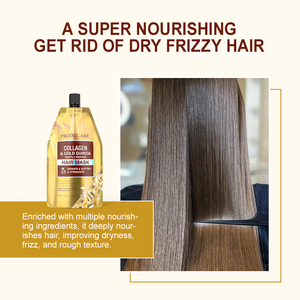 Queratina colágeno oro quinua reparación <span class=keywords><strong>mascarilla</strong></span> <span class=keywords><strong>para</strong></span> el <span class=keywords><strong>cabello</strong></span> seco dañado Etiqueta Privada tratamiento de suavizado hidratante profundo - Product Image 5