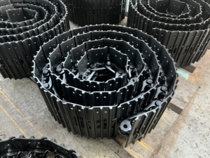 Conjunto de enlace de pista de grupo de pista de cadena de pista para excavadora Hitachi FH120 FH150 <span class=keywords><strong>FH200</strong></span> FH300 FH330 FH400 EX1000 EX1200 EX1800 - Product Image 2