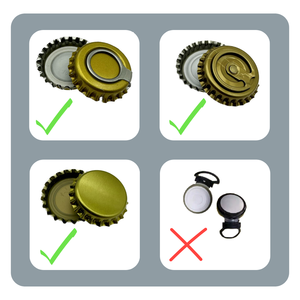 Hot bán thân thiện với môi Mũ Cách nhấn của nhãn hiệu chai capper sắt vật liệu nhựa dễ dàng grip xử lý bia vương miện cap capper - Product Image 3