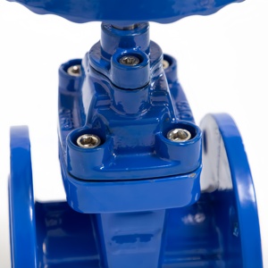 Vanne à opercule à siège souple en fonte ductile OEM pour conduite d'alimentation en eau municipale, à siège résilient et à brides - Product Image 4