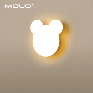 Applique murale d'intérieur LED <span class=keywords><strong>Mickey</strong></span> little bear pour enfants, applique murale décorative pour chambre d'enfants, chambre à coucher, salon, décoration de la maison - Product Image 1