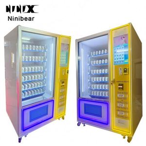 Distributeur automatique de snacks NINIX avec paiement par carte et espèces, système de refroidissement, logo personnalisable, éclairage LED - Utilisation commerciale 110/220V - Product Image 5