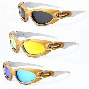 Directamente de fábrica al por mayor polarizado deportes X placa de metal <span class=keywords><strong>gafas</strong></span> de sol de moda al aire libre montar conducir <span class=keywords><strong>gafas</strong></span> de sol para hombres - Product Image 1