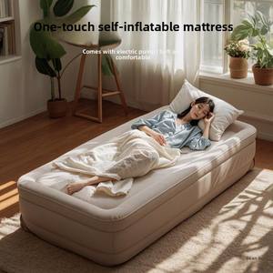 Matelas Gonflable Automatique Portable pour la Maison et le <span class=keywords><strong>Camping</strong></span> en Plein Air, Lit d'Appoint Pliable avec Tente, Idéal pour les Voyages - Product Image 2