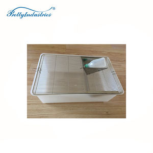 Jaula de roedores modelo popular de PP-R1, portadores de animales para cría con botella de PP de 500ml - Product Image 2