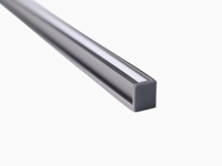 Perfil de Aluminio para Iluminación de Muebles, Decoración de Armarios y Vestidores, Cuerpo Delgado, Antideslumbrante, YB1022-33