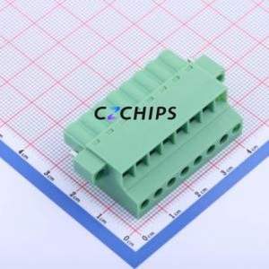 KF2EDGKCM-5.0-8P Plug-in Terminal Block P=5mm Connector Plug Screw Fixing 1x8P 5mm - Product Image 1