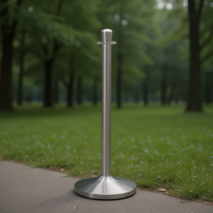 เสาคิวสแตนเลส 162.94 ซม. สำหรับควบคุมฝูงชน - Product Image 3